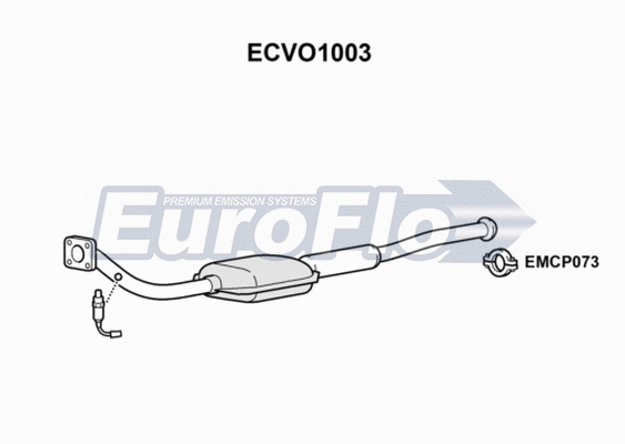 Catalytic Converter (ECVO1003)
