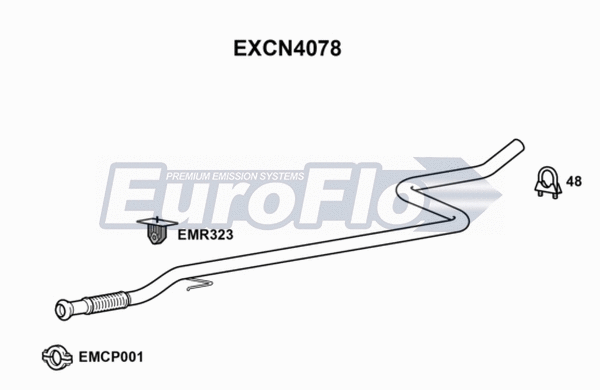 Exhaust Pipe (EXCN4078)