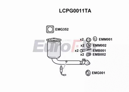 Catalytic Converter (LCPG0011TA)