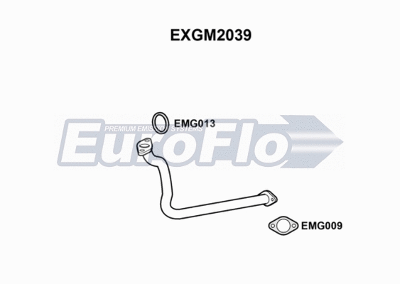 Exhaust Pipe (EXGM2039)