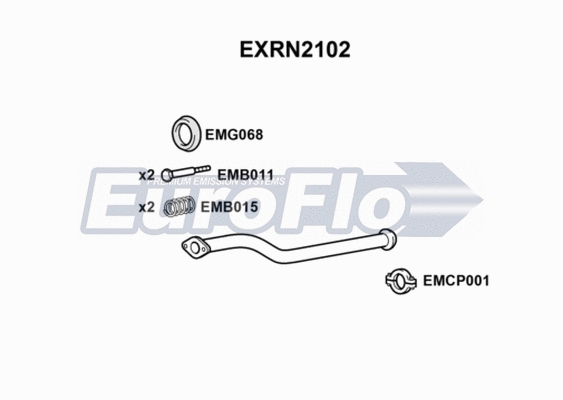 Exhaust Pipe (EXRN2102)