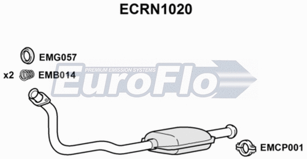 Catalytic Converter (ECRN1020)