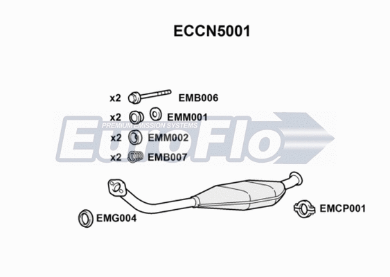 Catalytic Converter (ECCN5001)