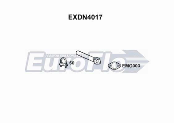 Exhaust Pipe (EXDN4017)