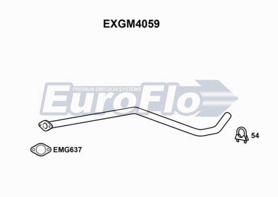 Exhaust Pipe (EXGM4059)