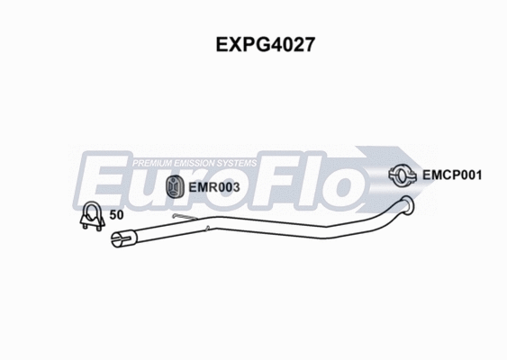 Exhaust Pipe (EXPG4027)