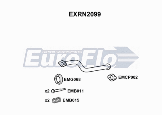 Exhaust Pipe (EXRN2099)