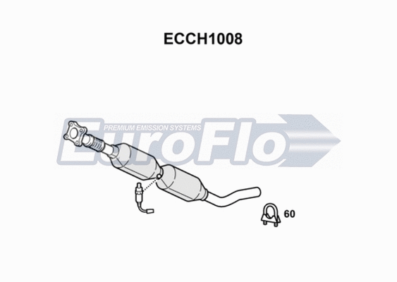Catalytic Converter (ECCH1008)