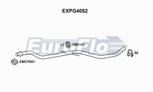 Exhaust Pipe (EXPG4052)