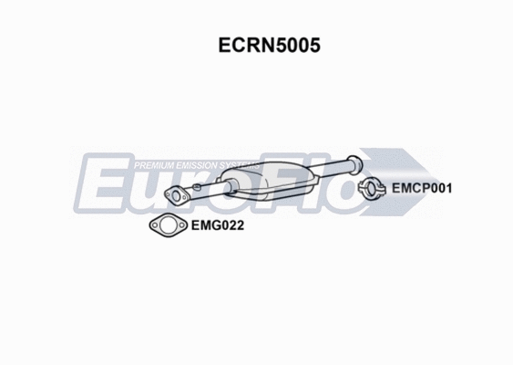 Catalytic Converter (ECRN5005)