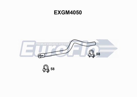 Exhaust Pipe (EXGM4050)