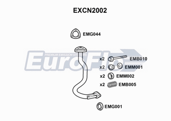 Exhaust Pipe (EXCN2002)