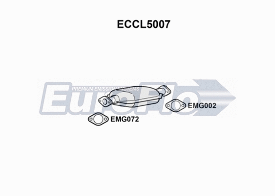 Catalytic Converter (ECCL5007)