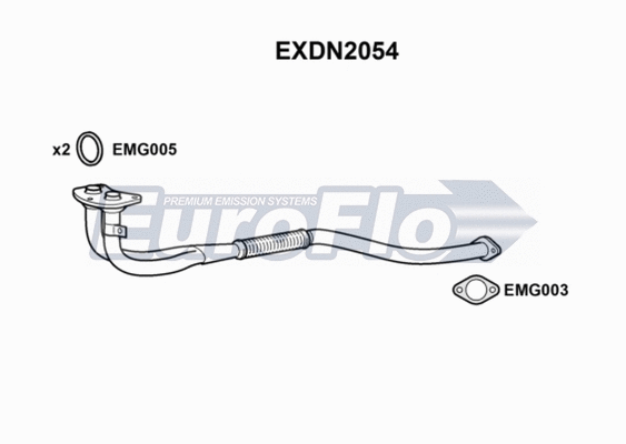 Exhaust Pipe (EXDN2054)