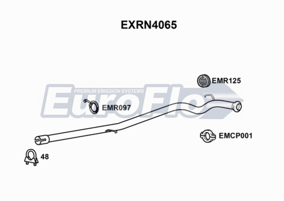 Exhaust Pipe (EXRN4065)