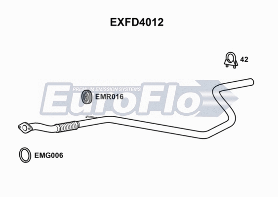 Exhaust Pipe (EXFD4012)