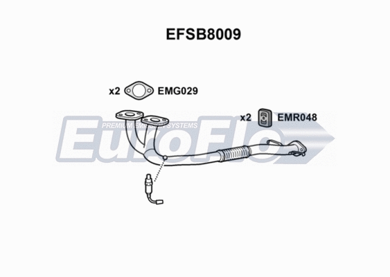 Exhaust Pipe (EFSB8009)