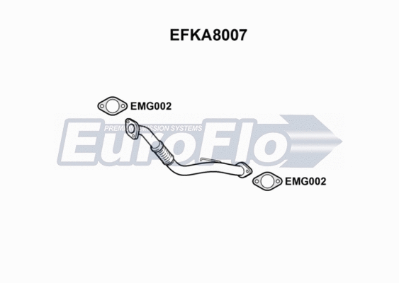 Exhaust Pipe (EFKA8007)