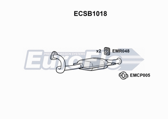 Catalytic Converter (ECSB1018)