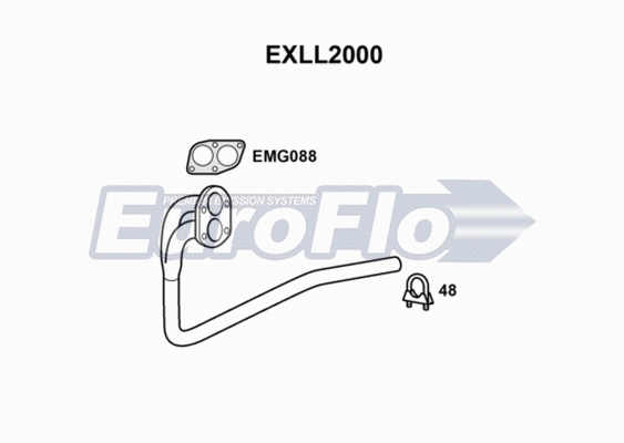 Exhaust Pipe (EXLL2000)