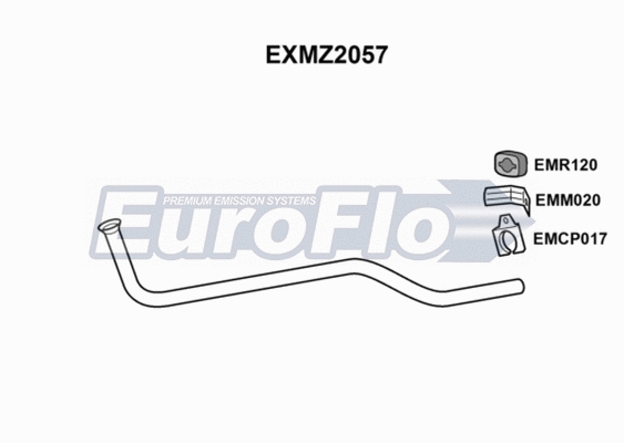 Exhaust Pipe (EXMZ2057)