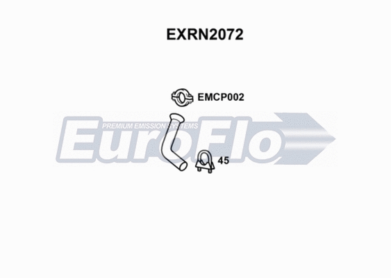 Exhaust Pipe (EXRN2072)
