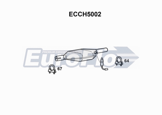 Catalytic Converter (ECCH5002)