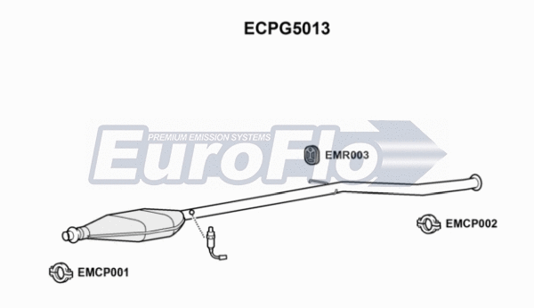 Catalytic Converter (ECPG5013)