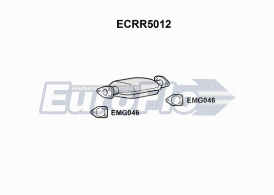 Catalytic Converter (ECRR5012)