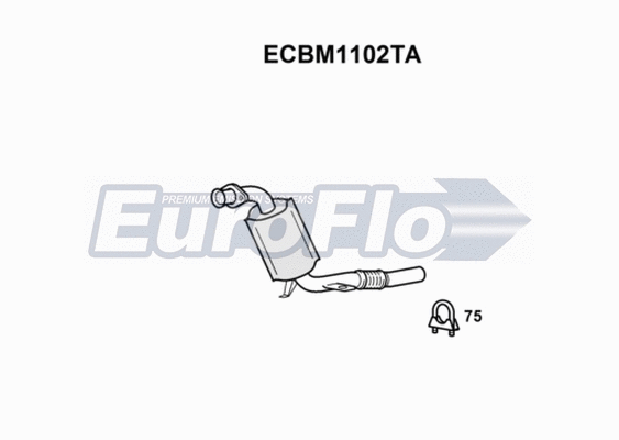 Catalytic Converter (ECBM1102TA)