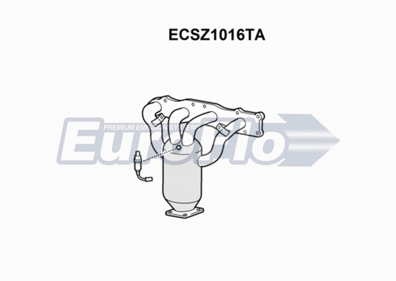 Catalytic Converter (ECSZ1016TA)