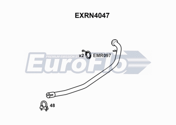 Exhaust Pipe (EXRN4047)
