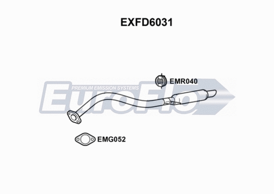 Rear Muffler (EXFD6031)