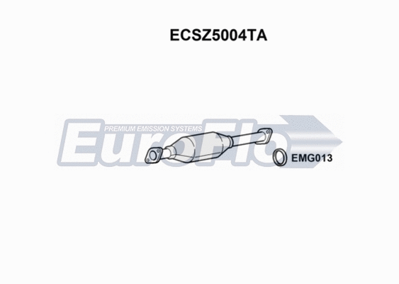 Catalytic Converter (ECSZ5004TA)
