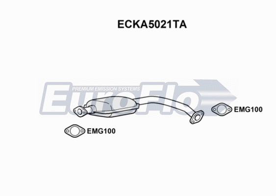 Catalytic Converter (ECKA5021TA)