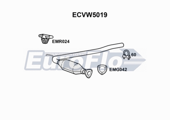 Catalytic Converter (ECVW5019)