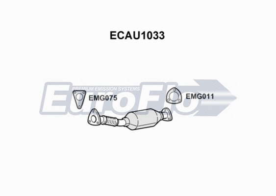 Catalytic Converter (ECAU1033)