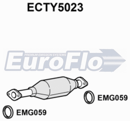 Catalytic Converter (ECTY5023)