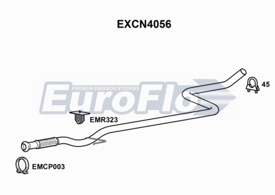 Exhaust Pipe (EXCN4056)