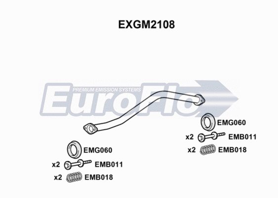 Exhaust Pipe (EXGM2108)