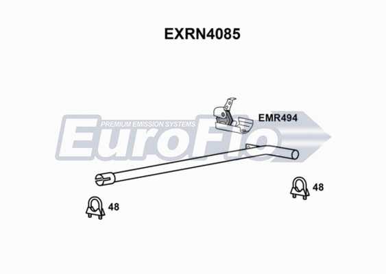 Exhaust Pipe (EXRN4085)