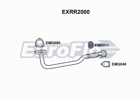 Exhaust Pipe (EXRR2000)