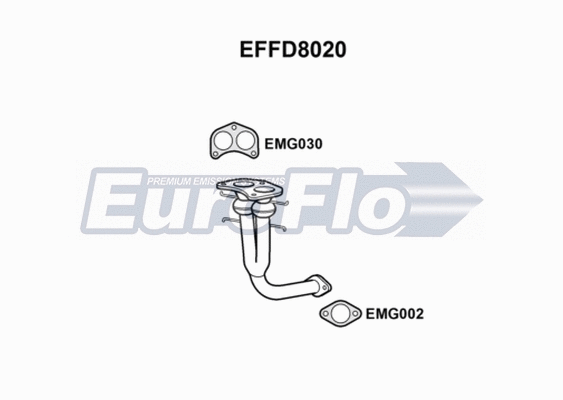 Exhaust Pipe (EFFD8020)