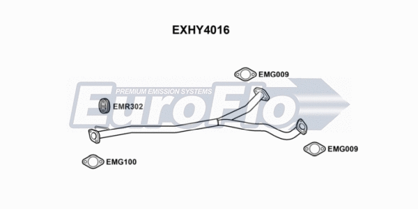 Exhaust Pipe (EXHY4016)
