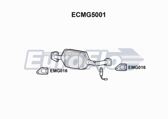Catalytic Converter (ECMG5001)