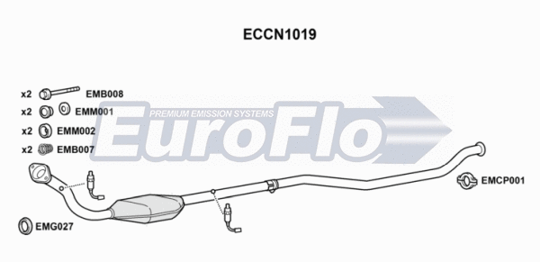 Catalytic Converter (ECCN1019)