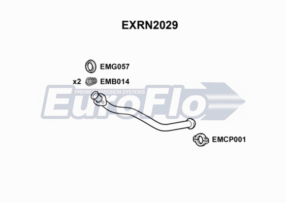 Exhaust Pipe (EXRN2029)