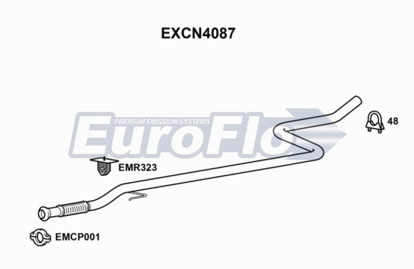 Exhaust Pipe (EXCN4087)