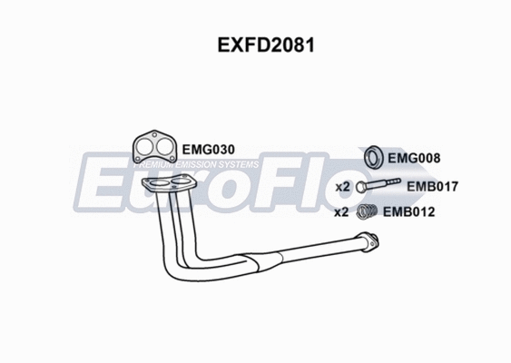 Exhaust Pipe (EXFD2081)