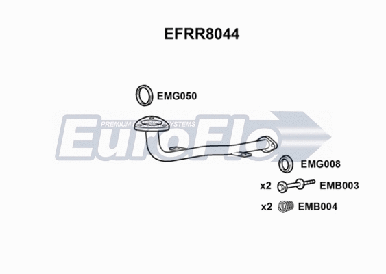 Exhaust Pipe (EFRR8044)